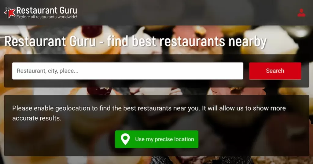 「Restaurant Guru」は世界版の食べログ